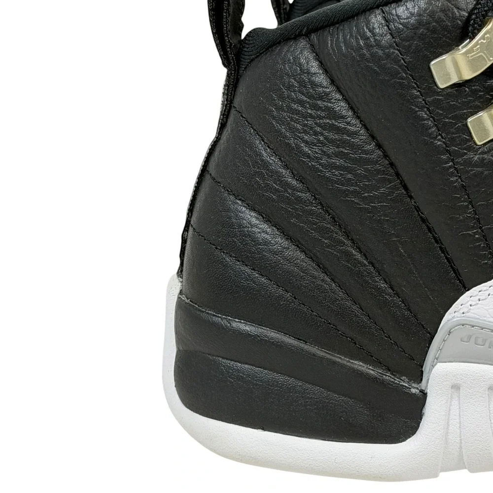 Air Jordan 12 Retro GS Playoffs Black White Varsity Red 153265-006 Size 7Y Men 7